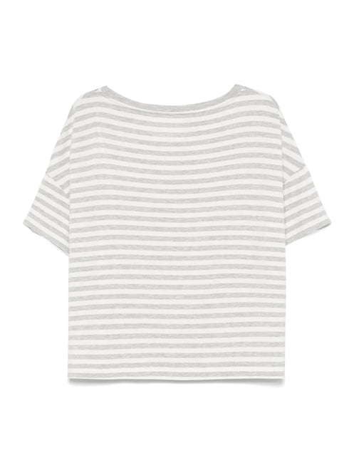 MAJESTIC STRIPED T-SHIRT